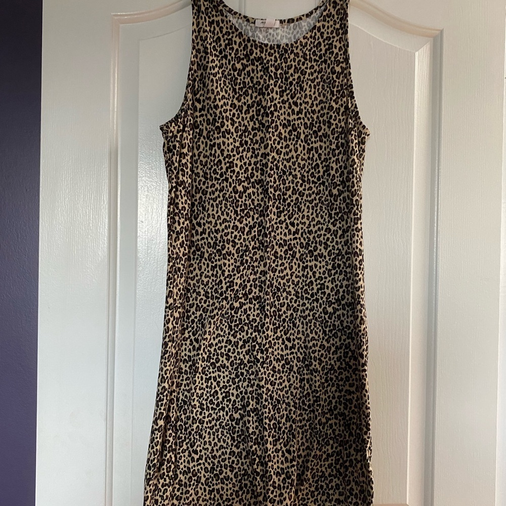 Leopard dress excellent condition